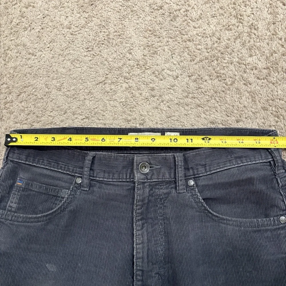 Patagonia Corduroy Pants Men's 32x32 Gray Straight Leg Iron Clad Organic Cotton